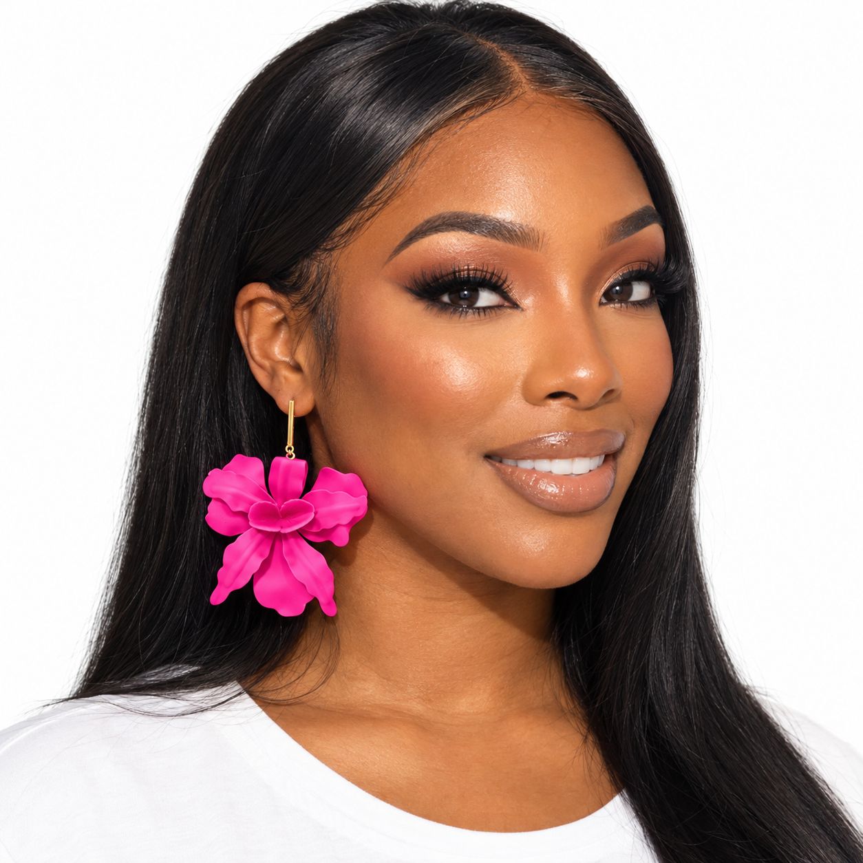 Caroline Statement Flower Earrings!