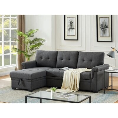 SOFA BED FOLDABLE MULTIFUNCTIONAL WITH STORAGE