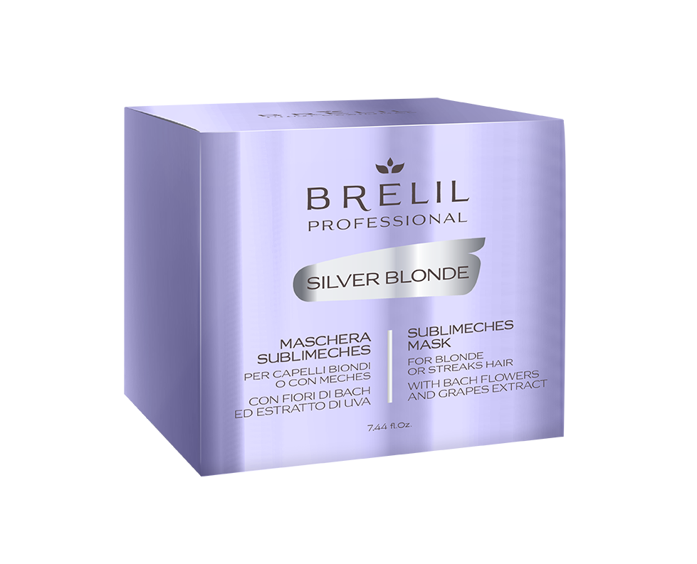 Brelil Biotreatment Silver Blonde Sublimeche Mask/Conditioner Colour-boost treatment. 250ml