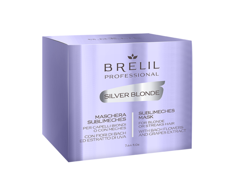 Brelil Biotreatment Silver Blonde Sublimeche Mask/Conditioner Colour-boost treatment. 250ml