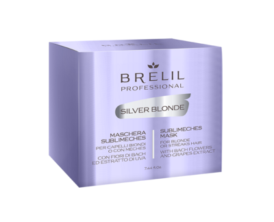 Brelil Biotreatment Silver Blonde Sublimeche Mask/Conditioner Colour-boost treatment. 250ml