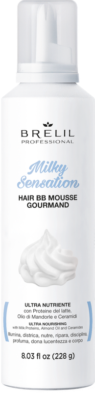 Brelil BB Mousse. Multi Purpose Mousse that performs 10 actions in One!