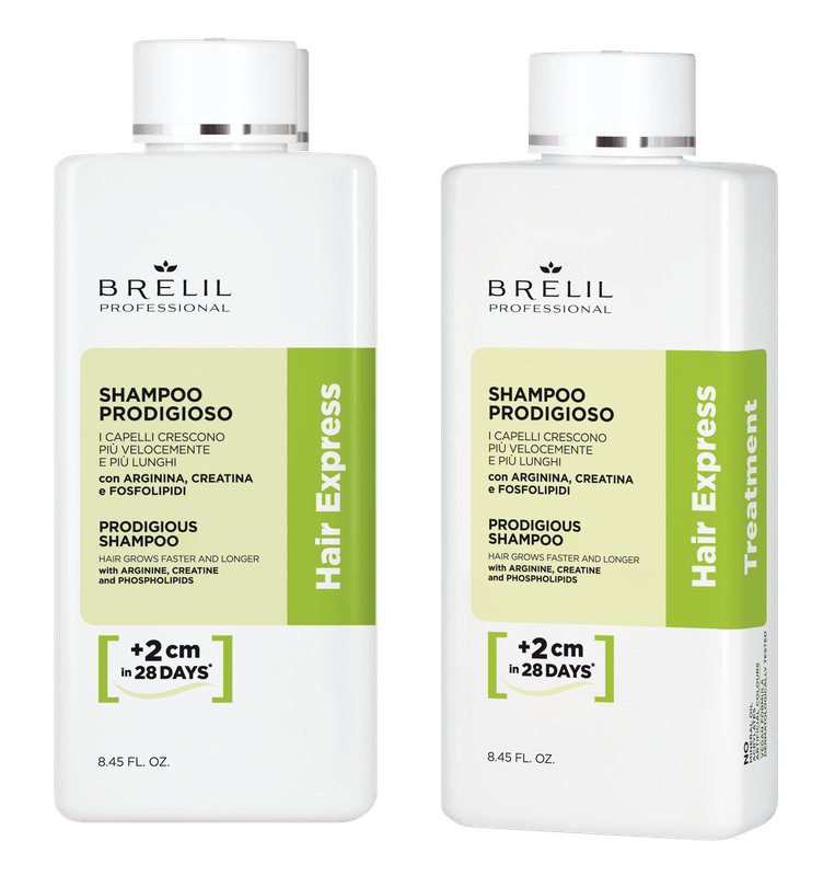 Brelil Haircur Hair Express Shampoo. Increase speed of Hair Growth (Part of Set)