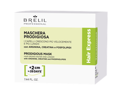 Brelil Haircur Hair Express Mask. Increase speed of Hair Growth (Part of Set)