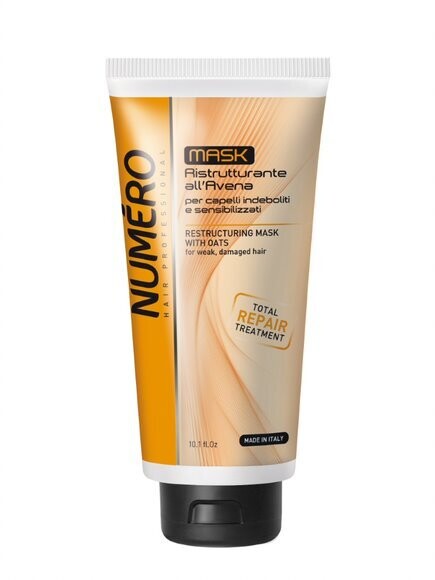 Brelil Numero Restructuring Mask/Conditioner with Oats 300ml.