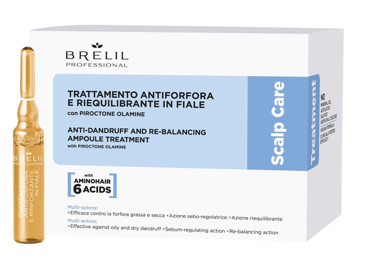 AMINO TREATMENT SCALP CARE ANTI-DANDRUFF VIALS 10 (7ml) single-use vials