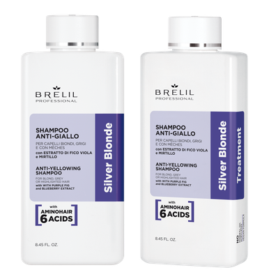 AMINO TREATMENT SILVER BLONDE SHAMPOO 250ml