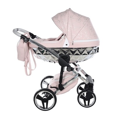 Junama Heart 06 - pink silver