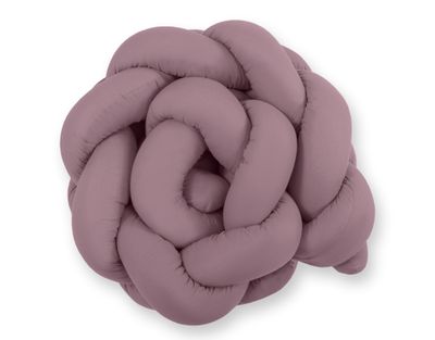 Tour de lit tressé - 180 cm rose foncé retro