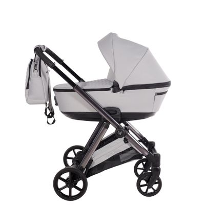 Junama Space V3 01 gris - trio compact, idéal pour tram, métro et vie citadine