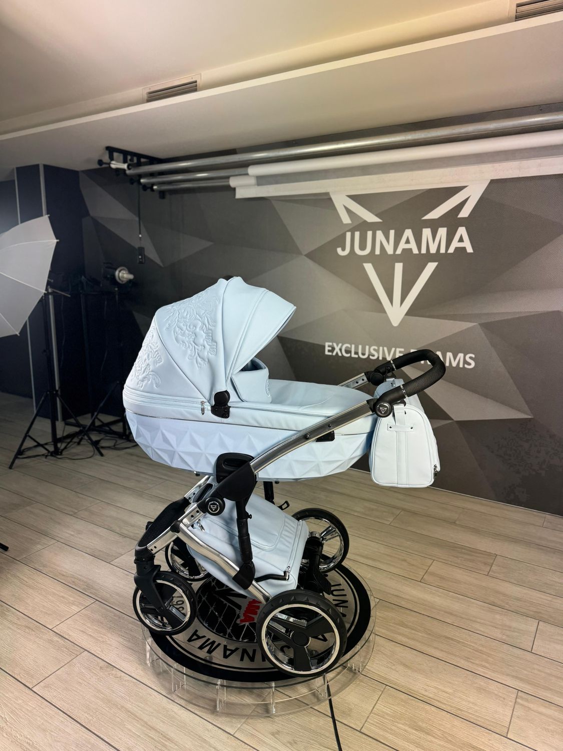 Junama ENZO New bleu-argenté 3en1