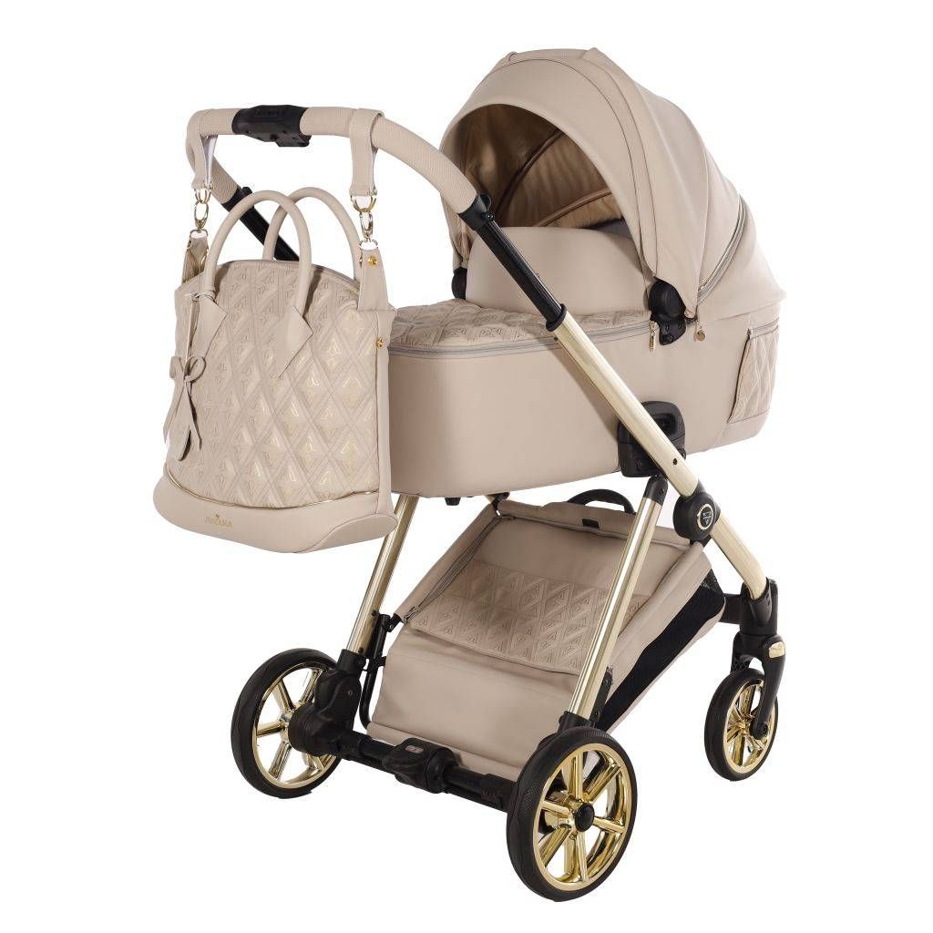 Junama Beige Art D-Eco 3en1 chic et compacte - élégance sans compromis