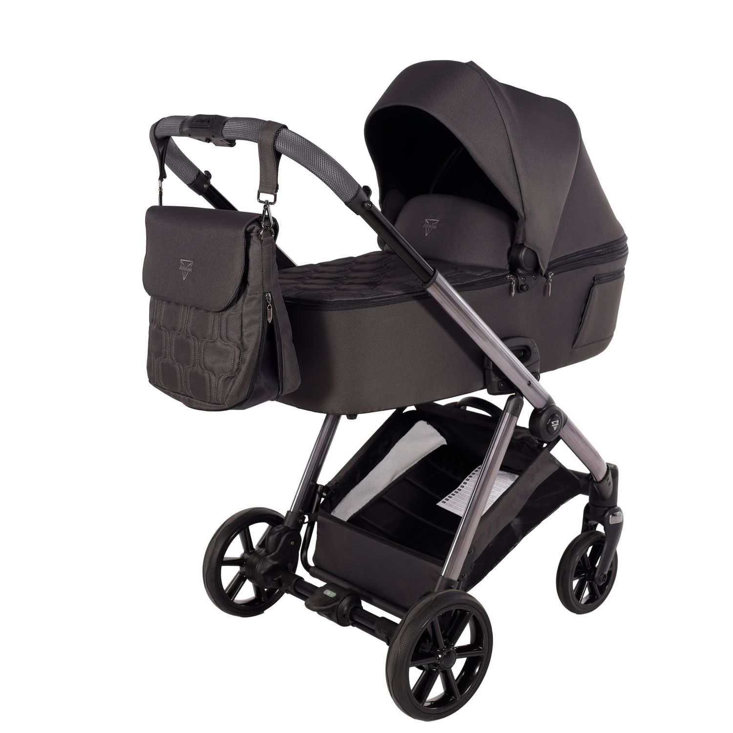 Junama Ellegante 01 graphite - 3en1 classique et compacte