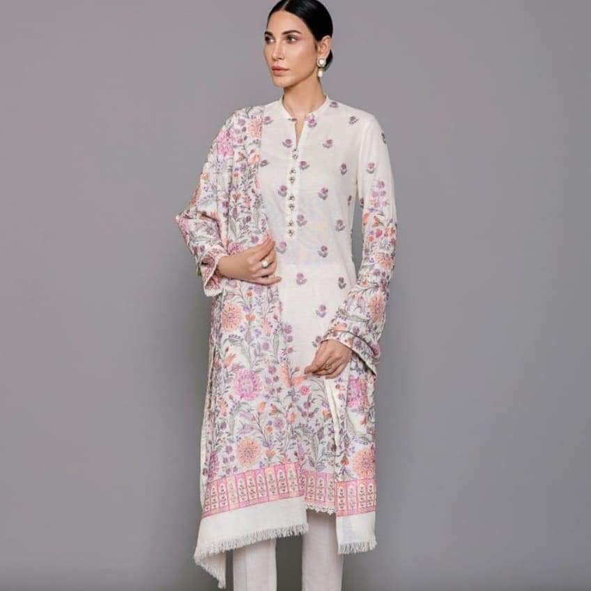 Bareezé Winter Karandi (3 piece)
