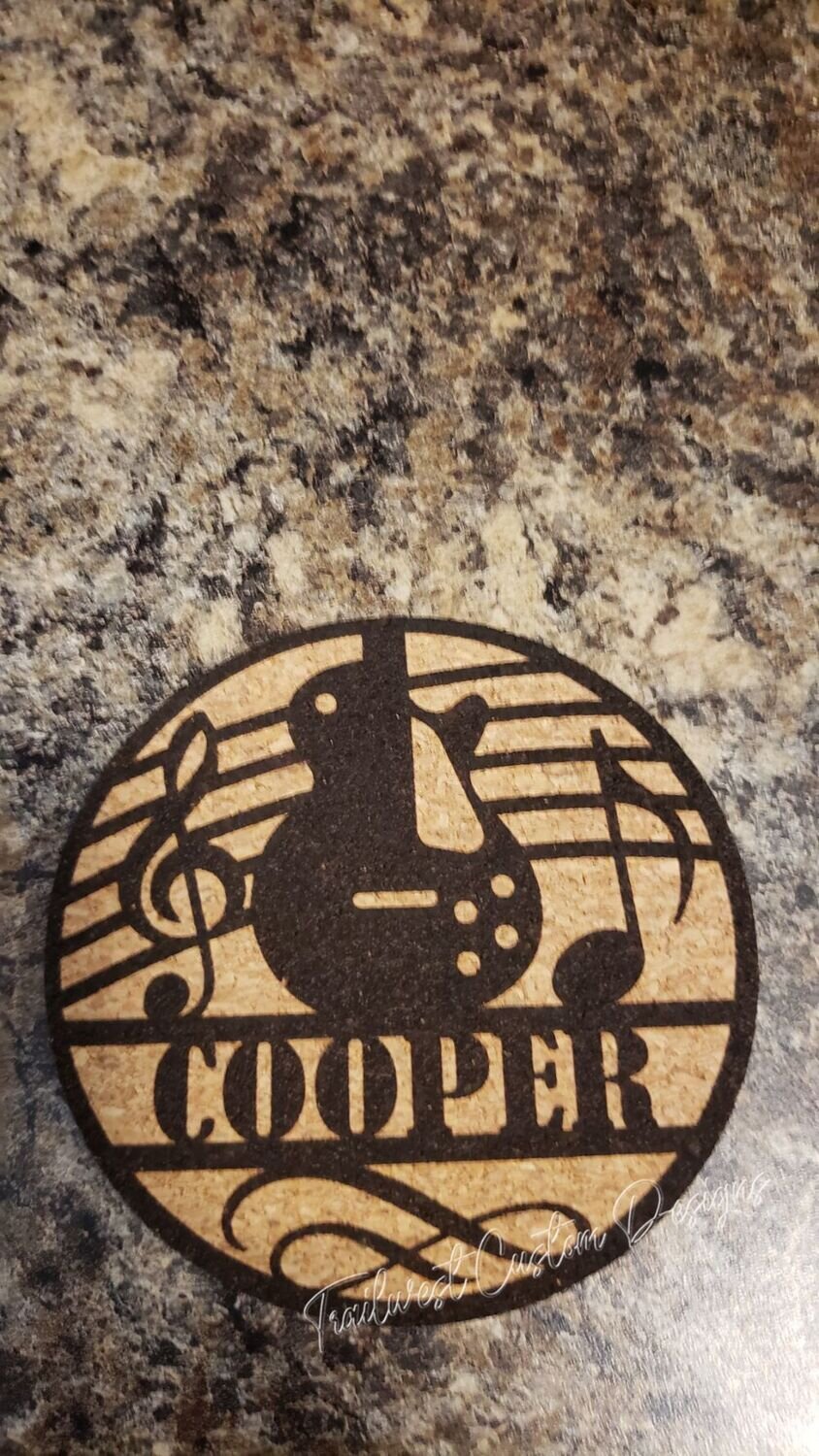 Electric Guitar Monogram