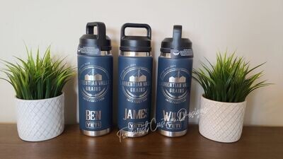 Laser Engraved Yeti Rambler® 26 OZ Bottle with Chug Cap