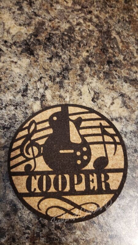 Electric Guitar Monogram