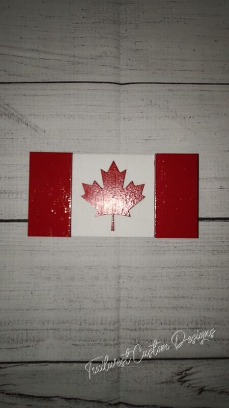 Interchangeable Canada Day Flag
