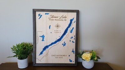 Stones Lake 3D-Lake Maps