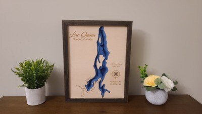 Lac Quinn 3D-Lake Maps