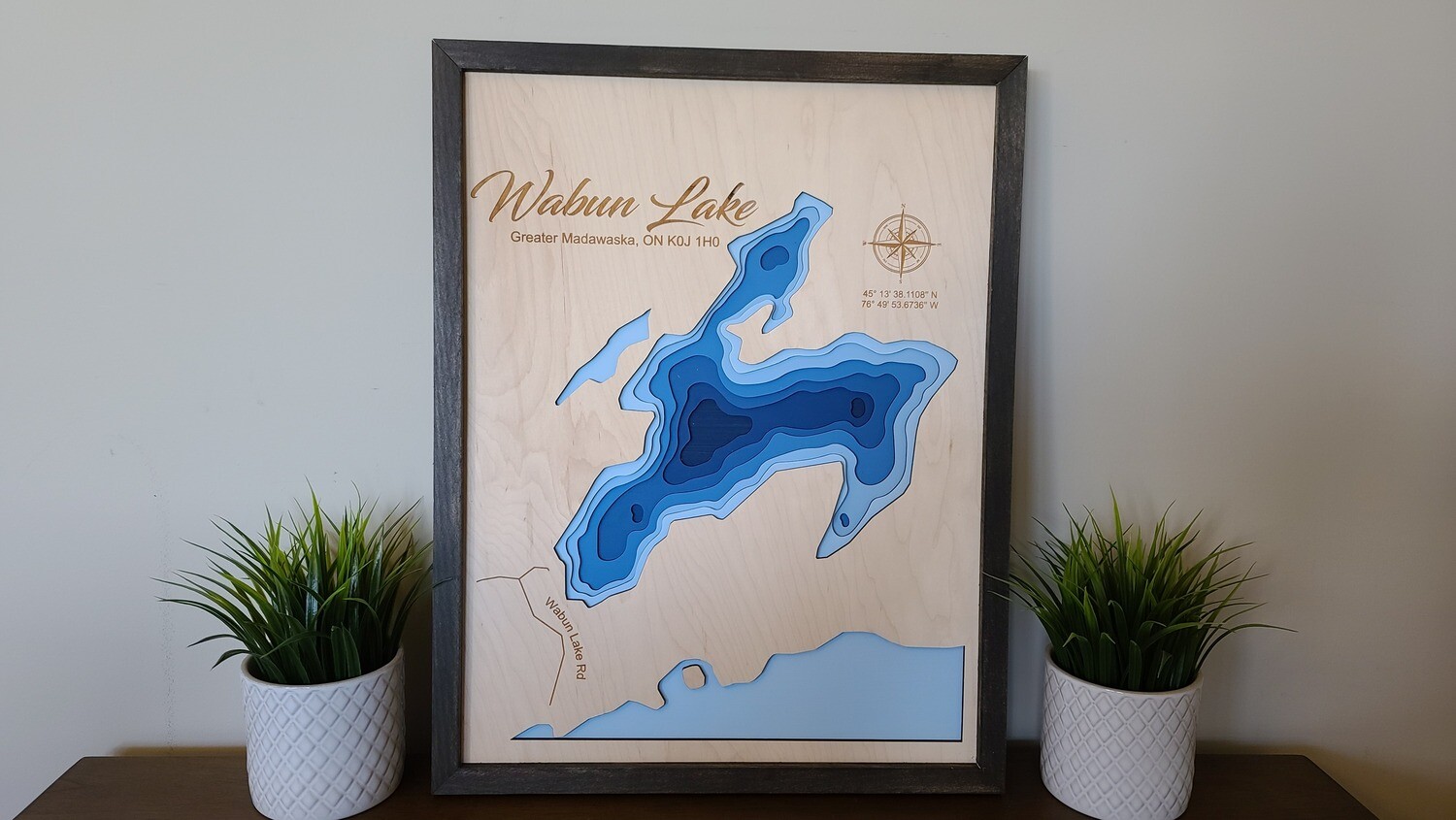 Wabun Lake 3D-Lake Maps