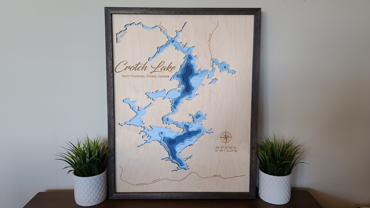 Crotch Lake 3D-Lake Maps