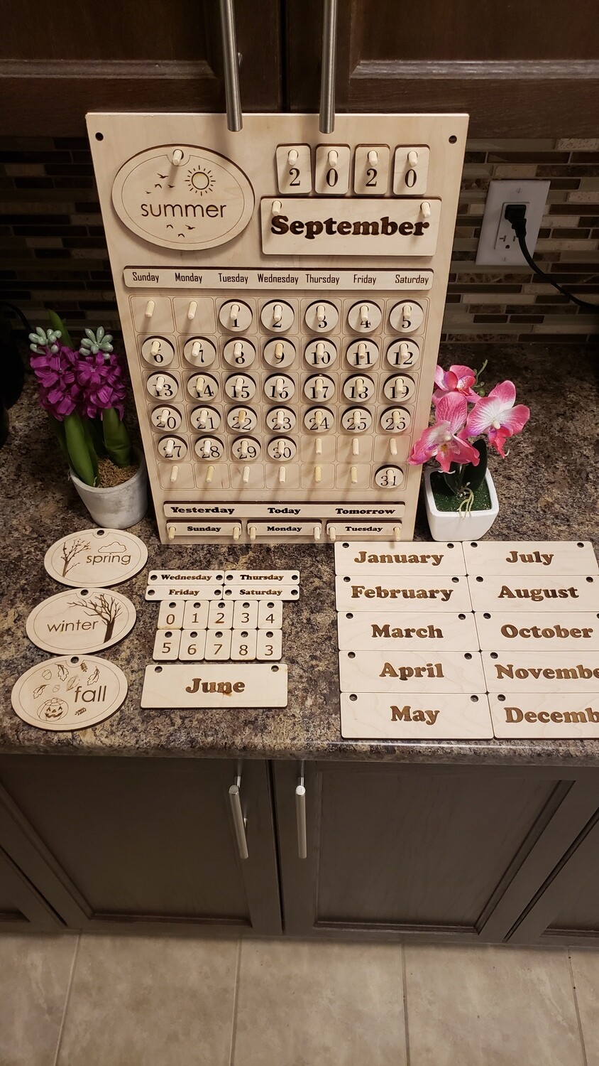 Perpetual Calendar French