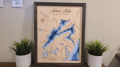 Adam Lake 3D-Lake Maps