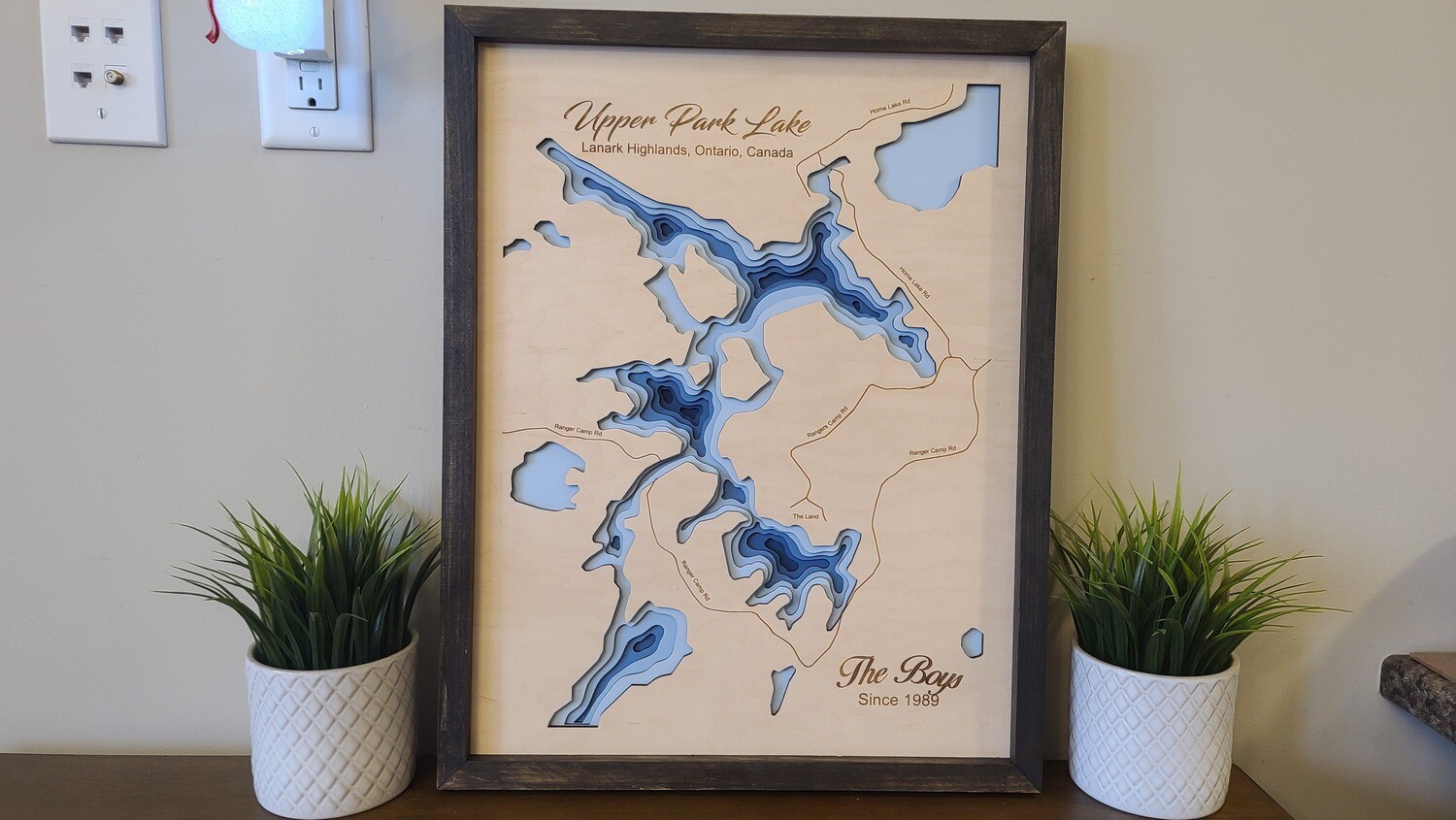 Upper Park 3D-Lake Maps