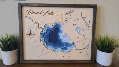 Round Lake  3D-Lake Maps