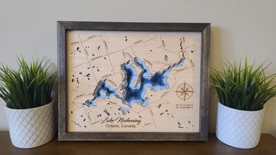 Lake Nosboning  3D-Lake Maps
