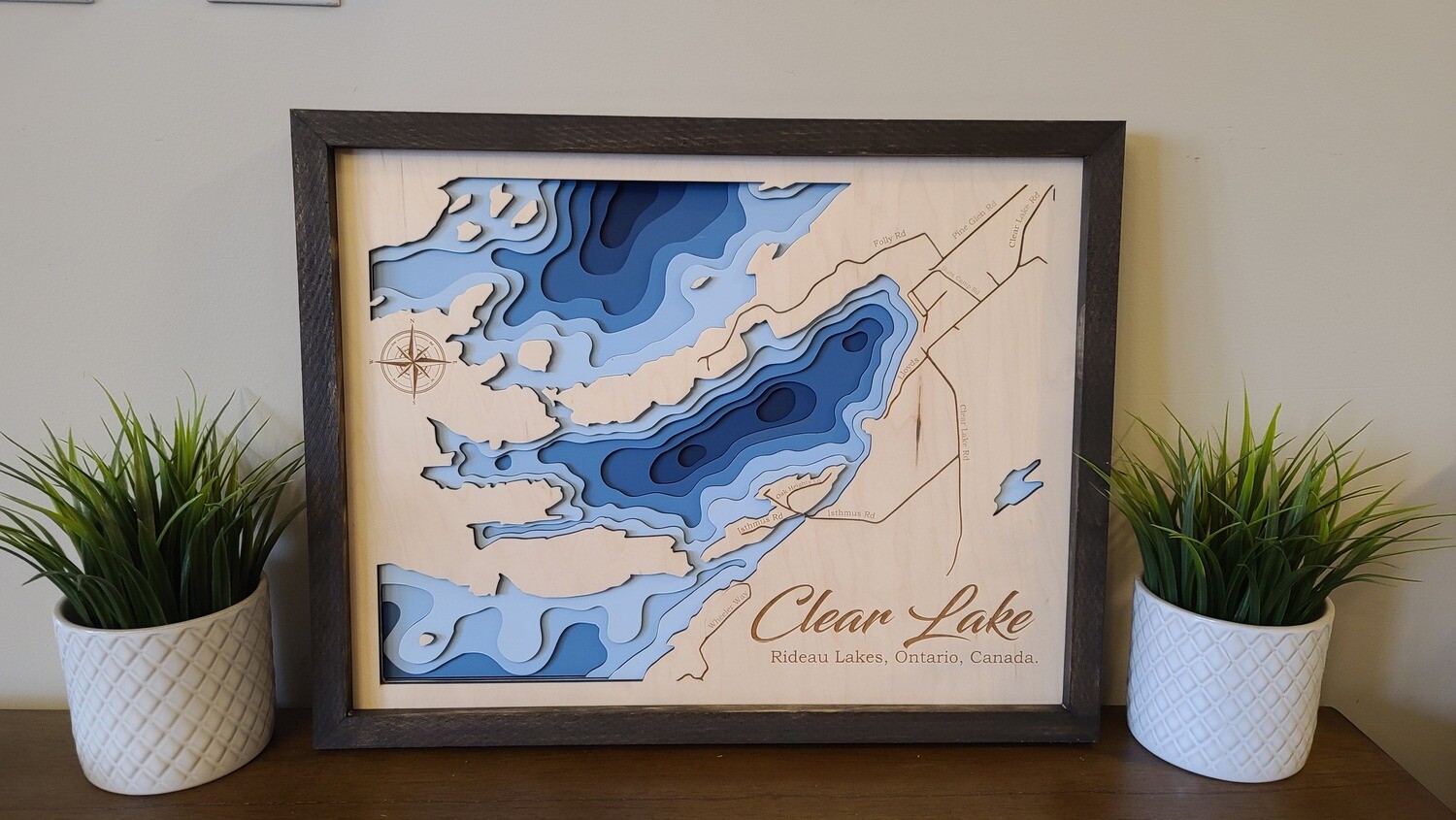 Clear Lake  3D-Lake Maps