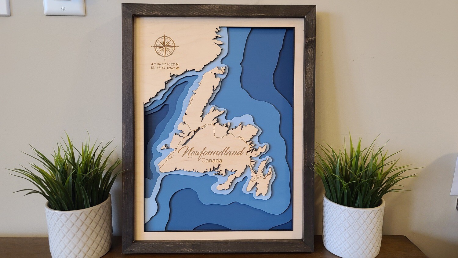 Newfoundland  3D-Lake Maps