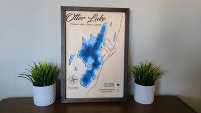 Otter Lake  3D-Lake Maps