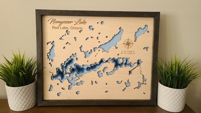 Nungesser Lake 3D-Lake Maps