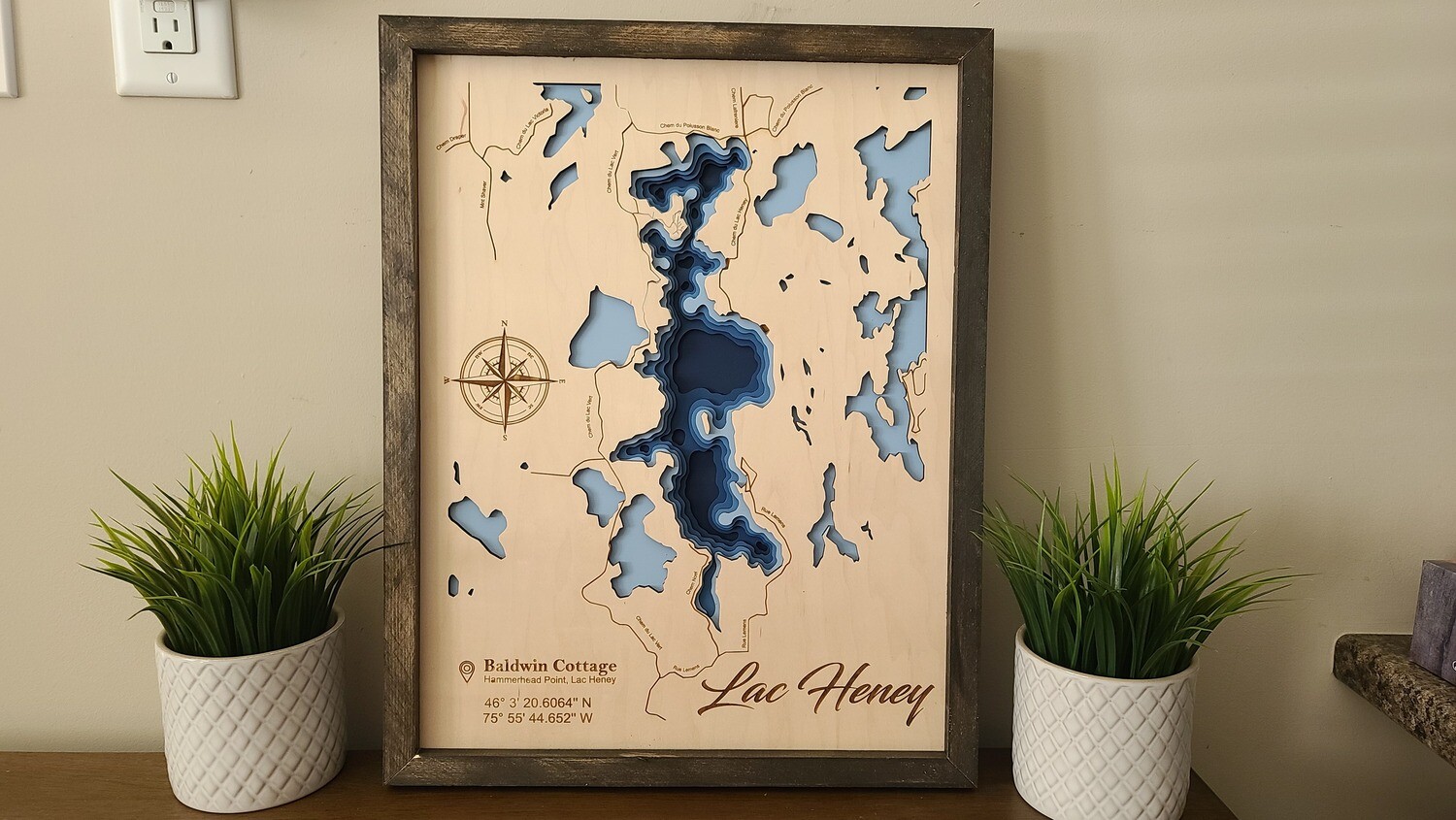 Lake Heney 3D-Lake Maps