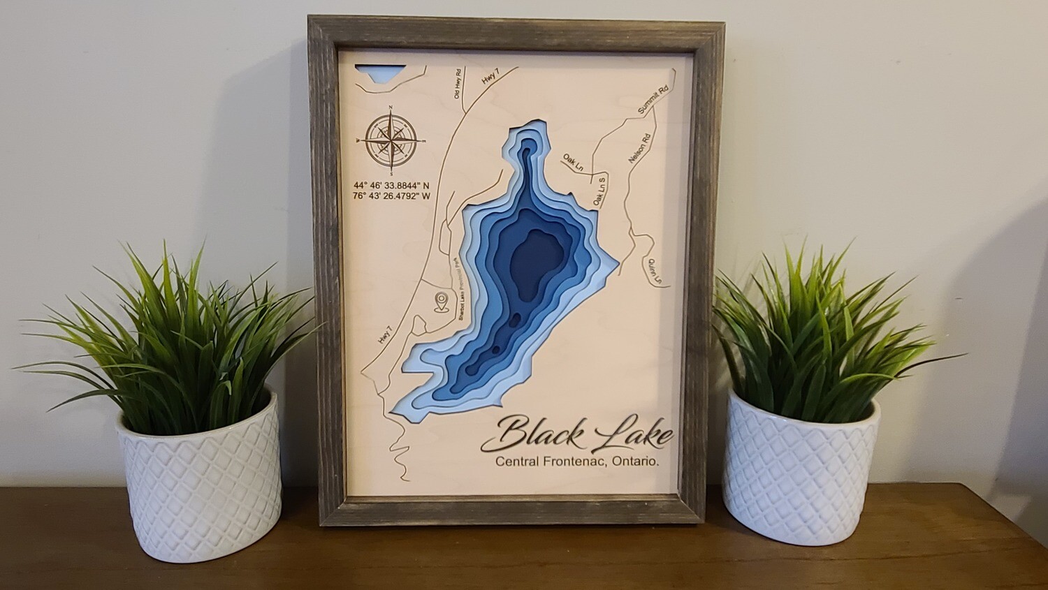 Black Lake 3D-Lake Maps
