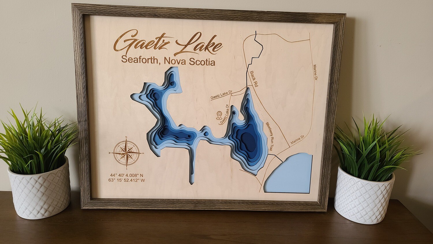 Gaetz Lake 3D-Lake Maps