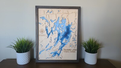 Charleston Lake 3D-Lake Maps