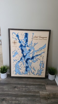 Lake Temagami 3D-Lake Maps