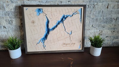 Sturgeon Lake 3D-Lake Maps