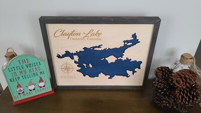 Single Layer Lake Maps
