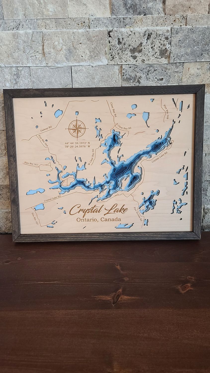 Crystal Lake 3D-Lake Maps