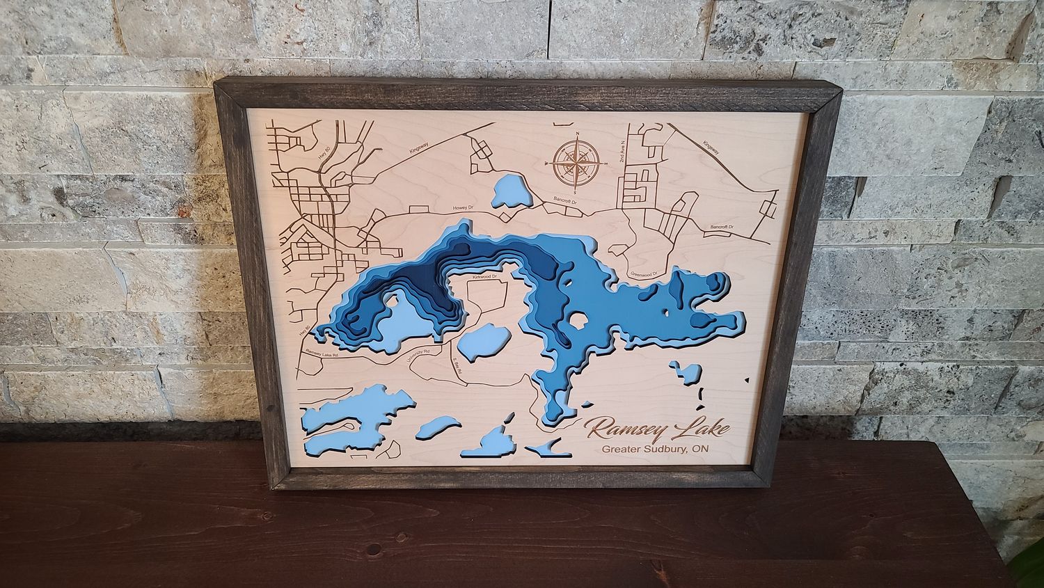 Ramsey Lake 3D-Lake Maps