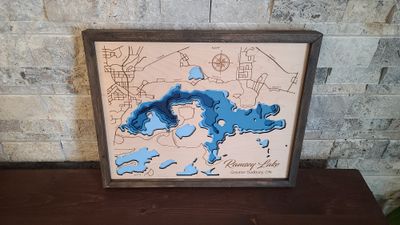 Ramsey Lake 3D-Lake Maps