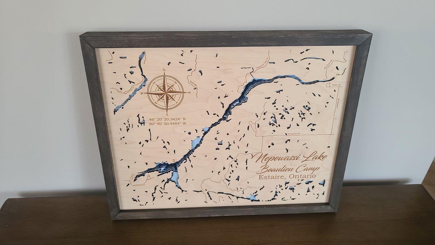 Nepewassi Lake 3D-Lake Maps