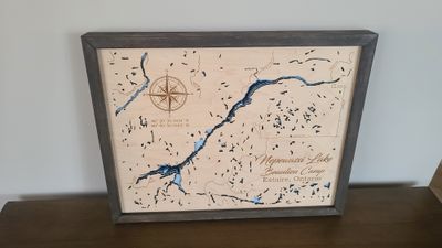 Nepewassi Lake 3D-Lake Maps