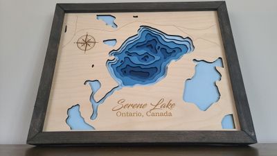 Serene Lake 3D-Lake Maps