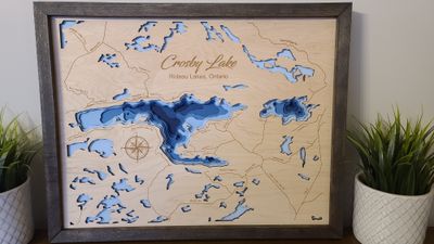 Crosby Lake 3D-Lake Maps