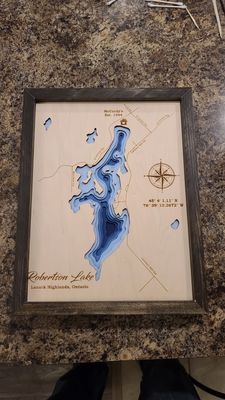 Robertson Lake 3D-Lake Maps